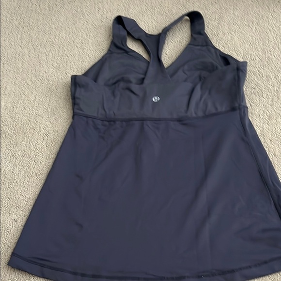lululemon athletica Dark Gray Tank Top - Picture 2 of 2